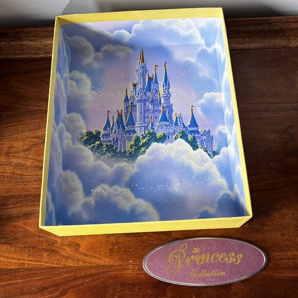 Disney Princess Collection Storybook Ornament Set of 6 Ariel Belle Cinderella - Picture 13 of 13